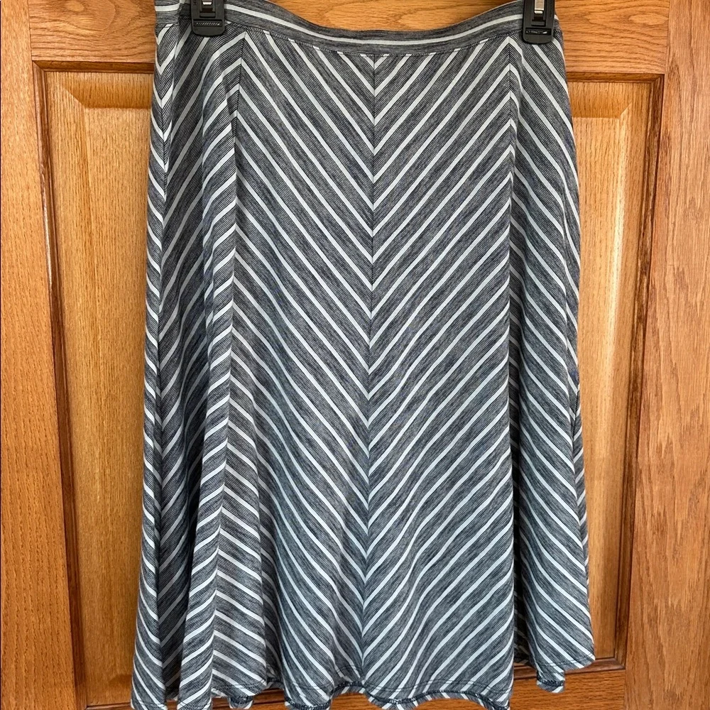 Talbots Chevron Stripe Skirt - Picture 1 of 3